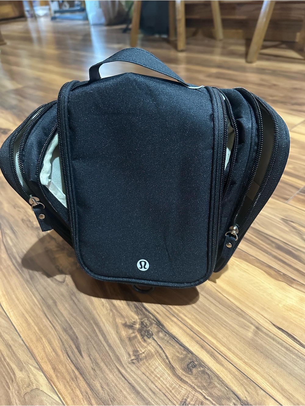 lululemon athletica Black Travel Cosmetic Bag
